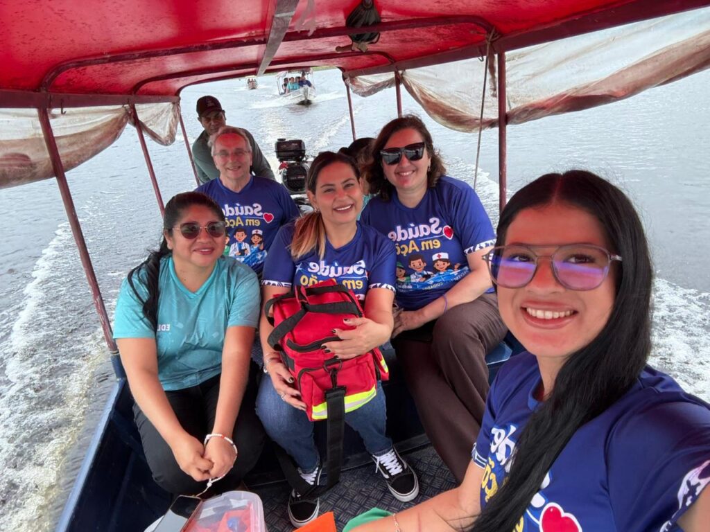 Por meio da Uddae, UEA testa maleta de telemedicina em comunidade rural de Presidente Figueiredo