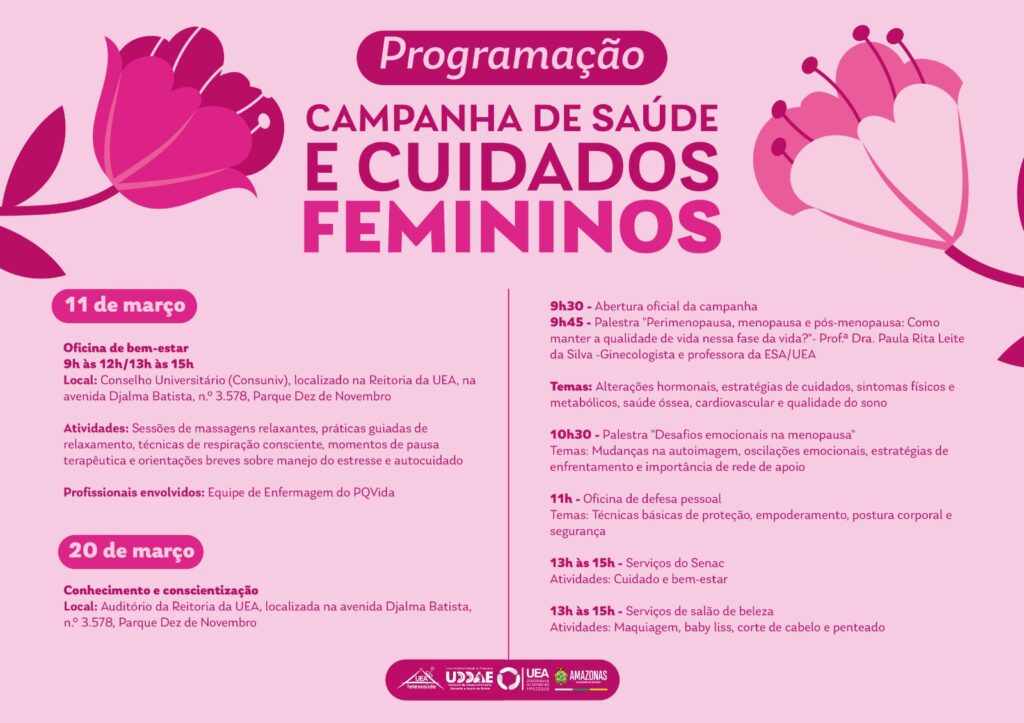 Cuidar da saúde da mulher é também garantir acesso à informação, acolhimento e espaços de fortalecimento 💜